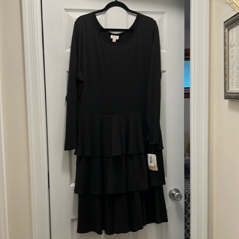 Lularoe Georgia dress, NWT, 3XL, black